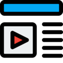 ui,interface,design,layout,dashboard,video,wireframe,media player,tiles